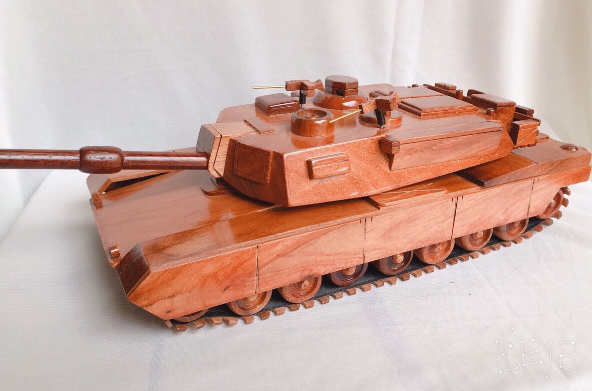 Wooden model 3D TANK- SAFIMEX - HANDICRAFT
