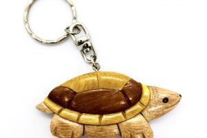 WOOD KEY CHAIN -SAFIMEX-HANDICRAFT