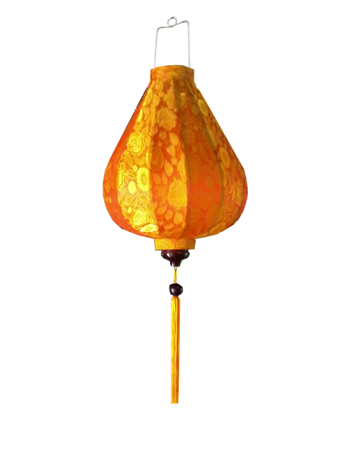 Garlic Inverted Silk Lantern