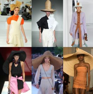 straw hat fashion collection